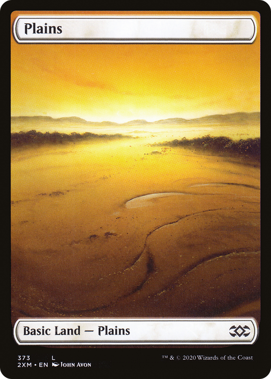 Plains (2XM-373) - Double Masters Foil