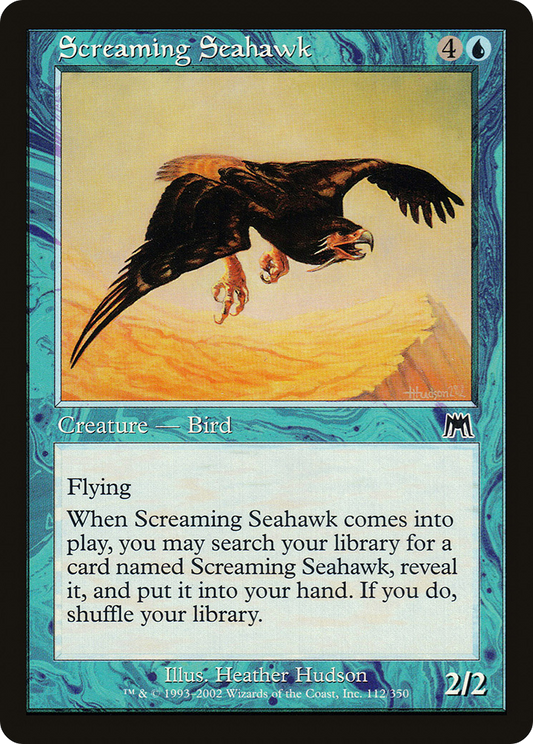 Screaming Seahawk (ONS-112) - Onslaught Foil