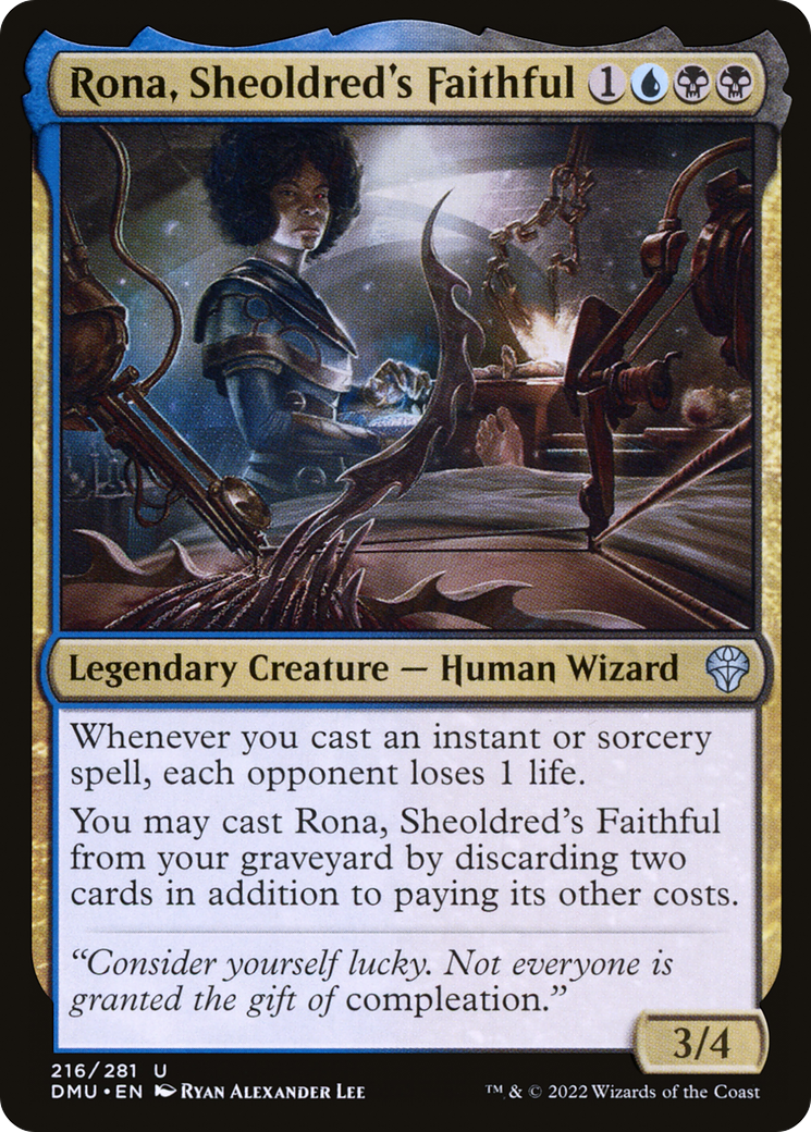 Rona, Sheoldred's Faithful (DMU-216) - Dominaria United Foil