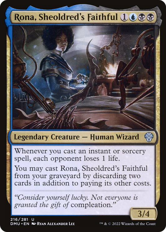 Rona, Sheoldred's Faithful (DMU-216) - Dominaria United Foil