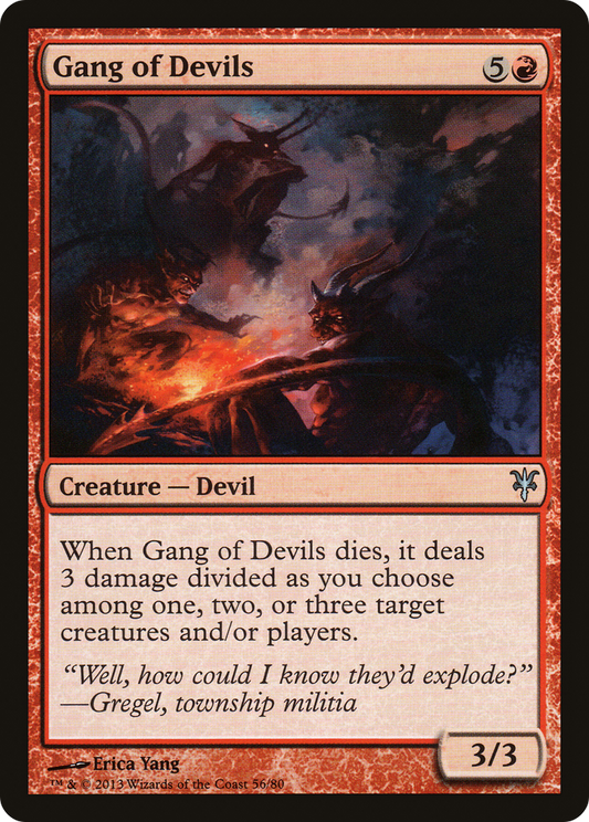 Gang of Devils (DDK-056) - Duel Decks: Sorin vs. Tibalt