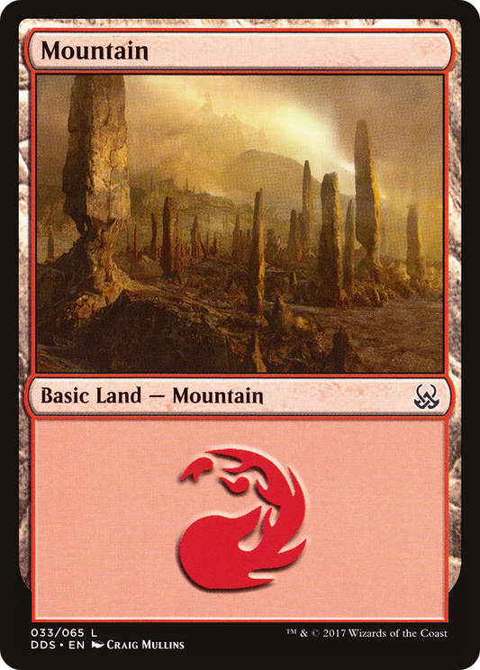 Mountain (DDS-033) - Duel Decks: Mind vs. Might