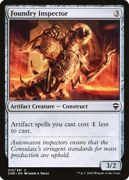 Foundry Inspector (CMR-310) - Commander Legends Foil