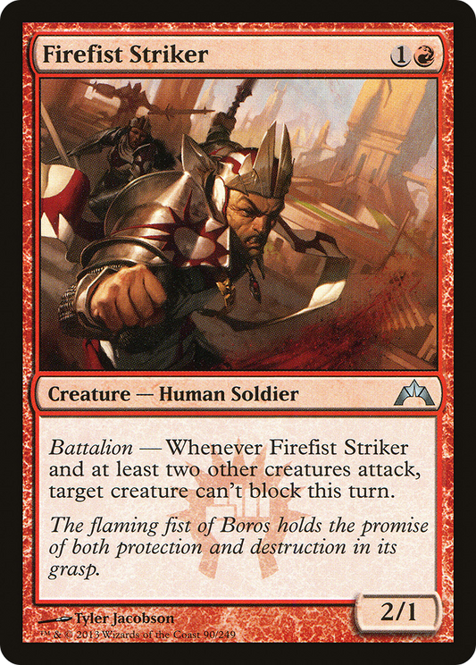 Firefist Striker (GTC-090) - Gatecrash Foil