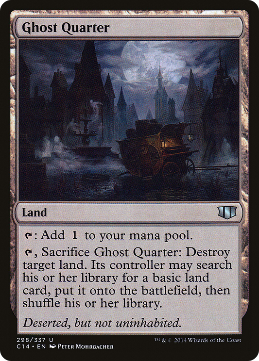 Ghost Quarter (C14-298) - Commander 2014