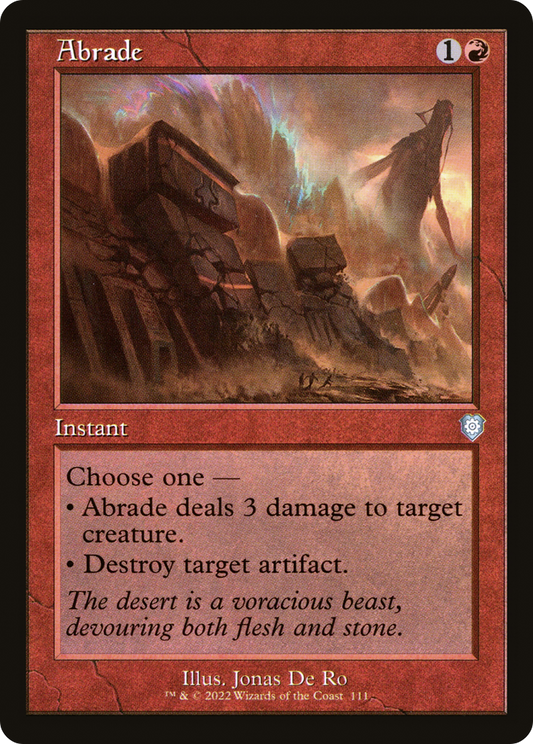 Abrade (BRC-111) - The Brothers' War Commander