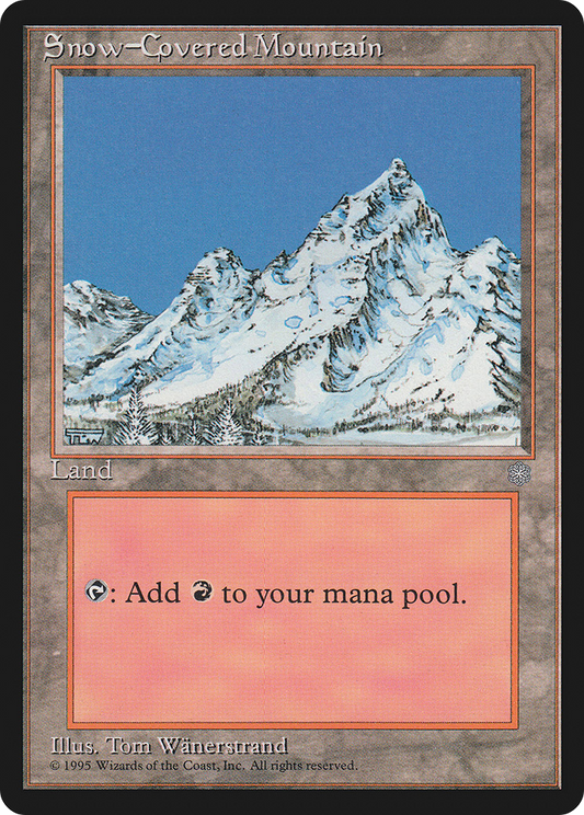 Snow-Covered Mountain (ICE-379) - Ice Age