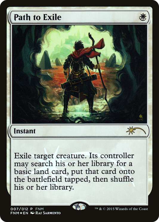 Path to Exile (F15-007) - Friday Night Magic 2015 Foil