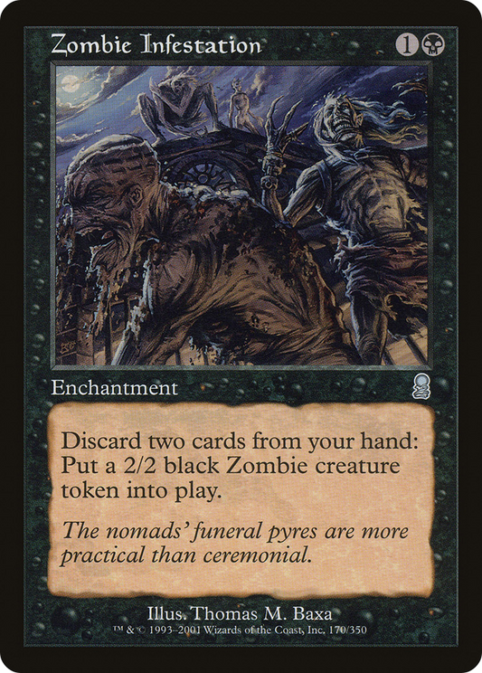 Zombie Infestation (ODY-170) - Odyssey Foil