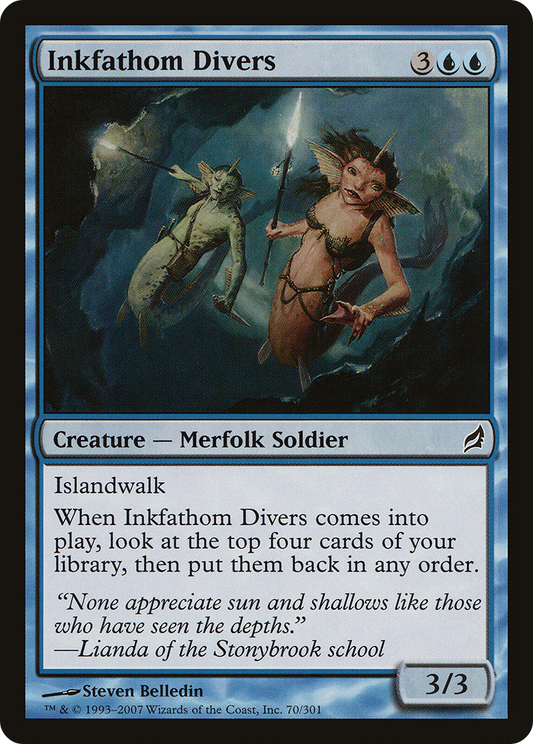 Inkfathom Divers (LRW-070) - Lorwyn