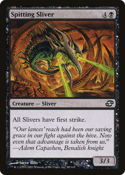 Spitting Sliver (PLC-080) - Planar Chaos Foil