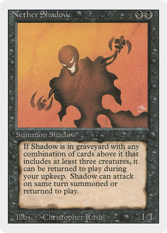 Nether Shadow (3ED-118) - Revised Edition