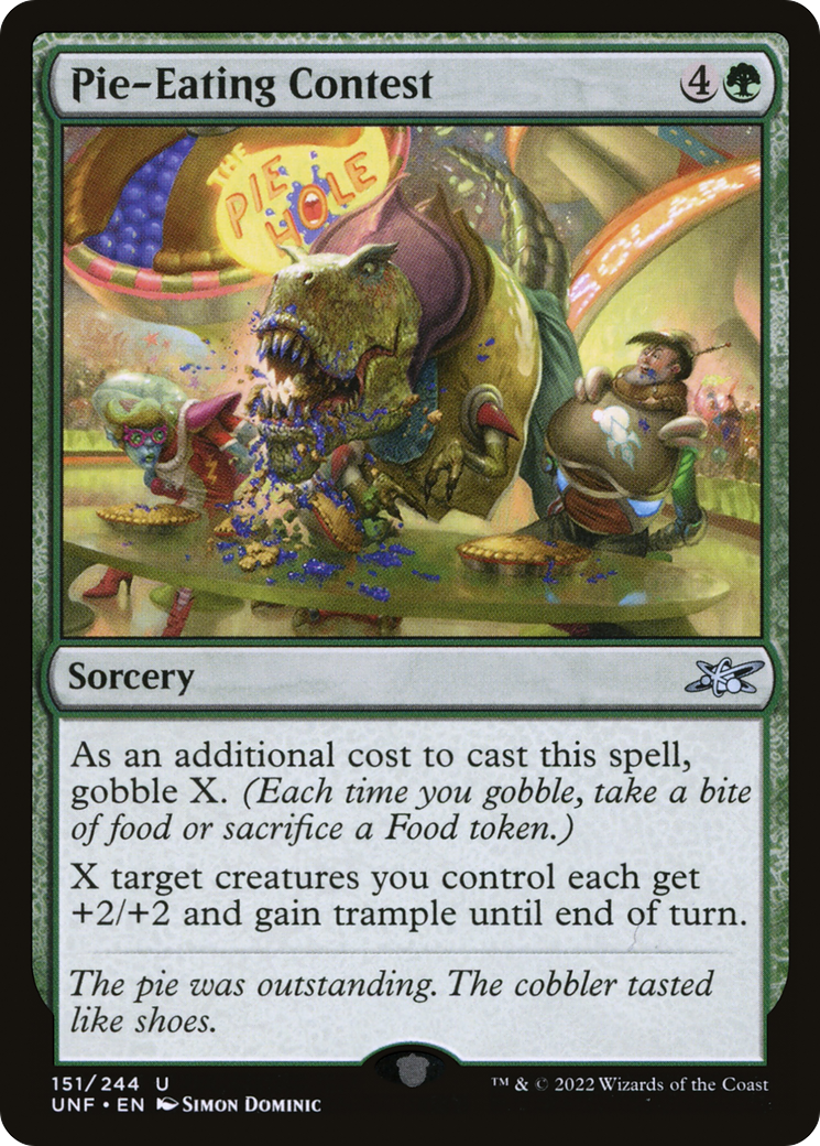 Pie-Eating Contest  (UNF-151) - Unfinity Foil