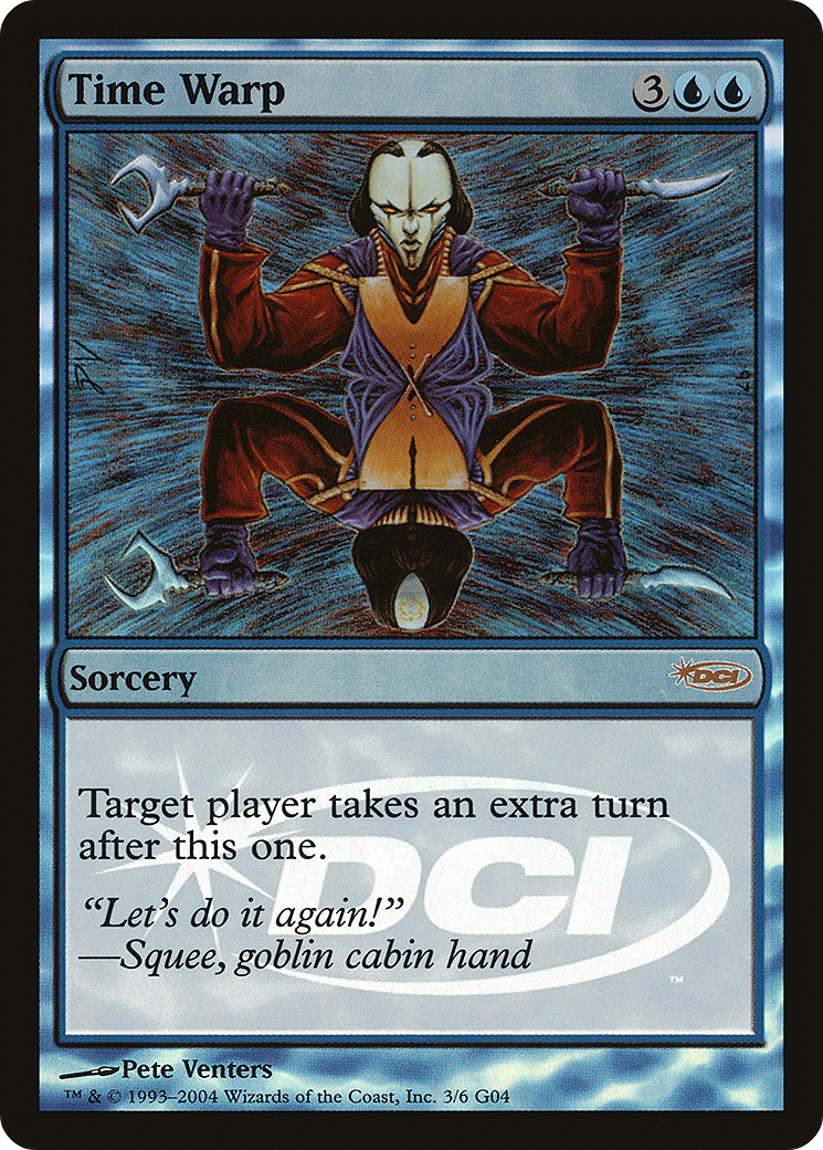 Time Warp (G04-003) - Judge Gift Cards 2004 Foil