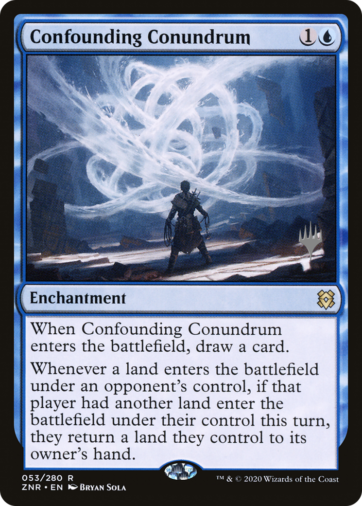 Confounding Conundrum (PPZNR-53P) - Zendikar Rising Promos Foil (Promo Pack)