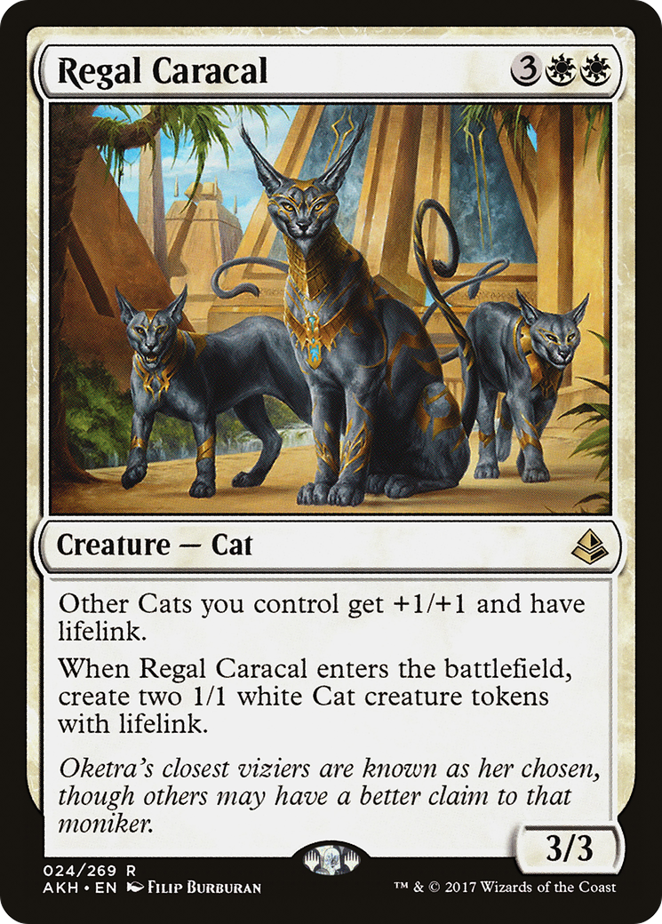 Regal Caracal  (AKH-024) - Amonkhet