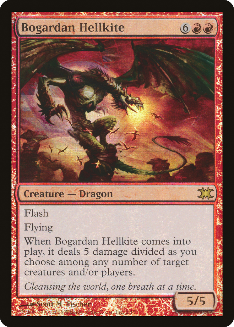 Bogardan Hellkite (DRB-002) - From the Vault: Dragons Foil