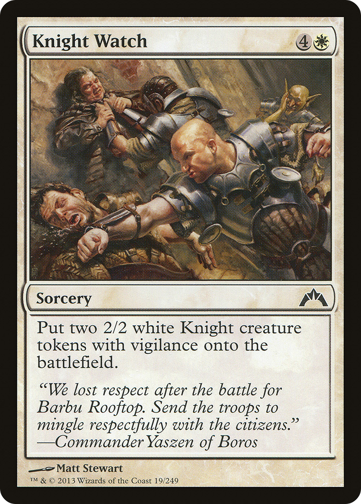 Knight Watch  (GTC-019) - Gatecrash