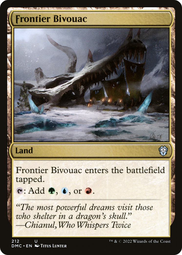 Frontier Bivouac (DMC-212) - Dominaria United Commander