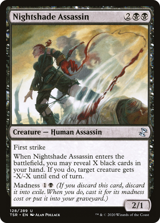 Nightshade Assassin (TSR-128) - Time Spiral Remastered