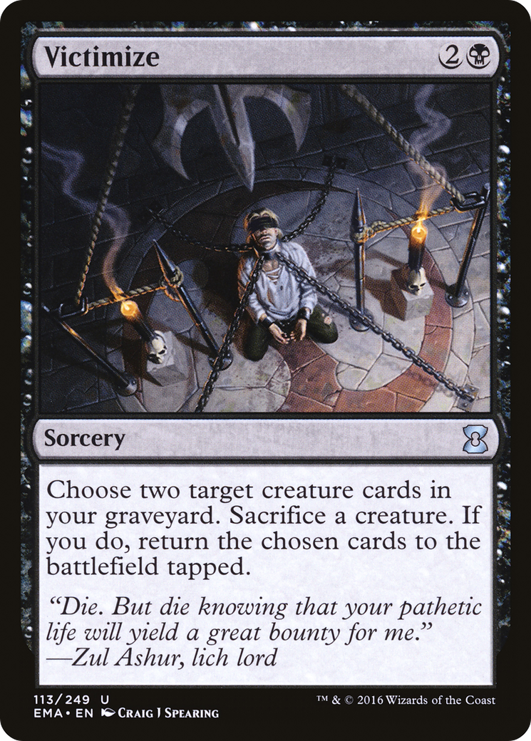 Victimize (EMA-113) - Eternal Masters Foil