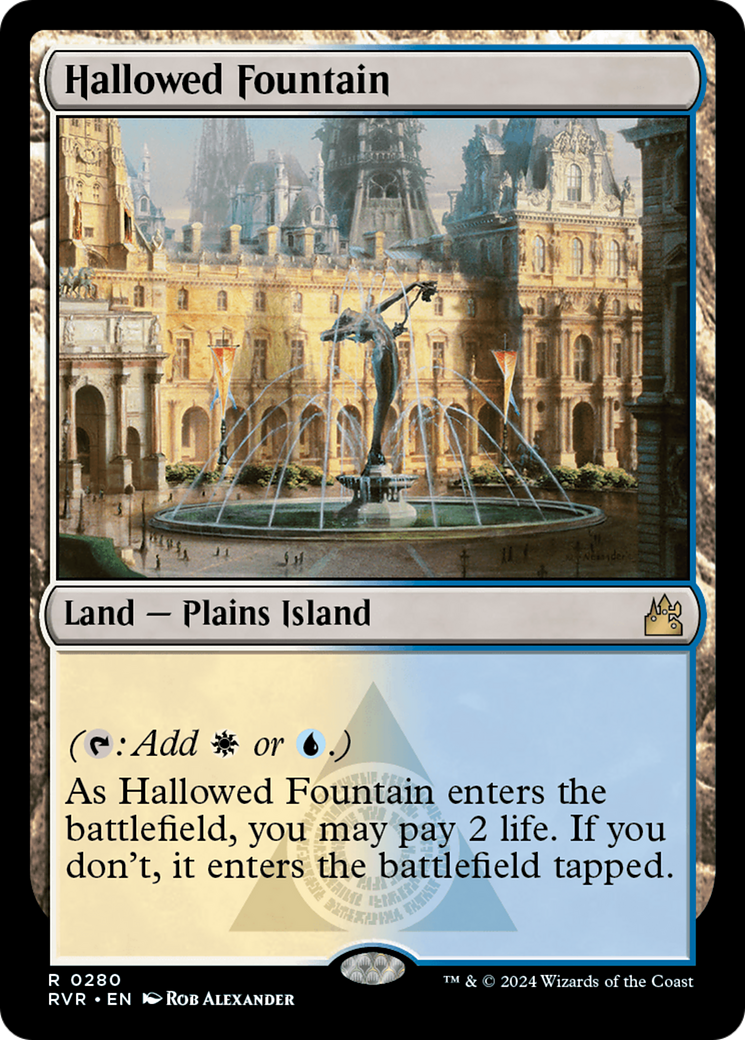 Hallowed Fountain (RVR-280) - Ravnica Remastered