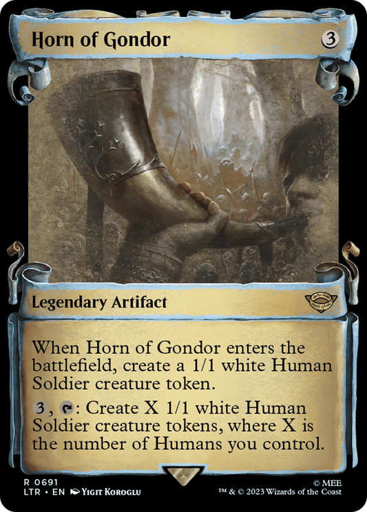 Horn of Gondor (LTR-691) - The Lord of the Rings: Tales of Middle-earth: (Showcase) Foil