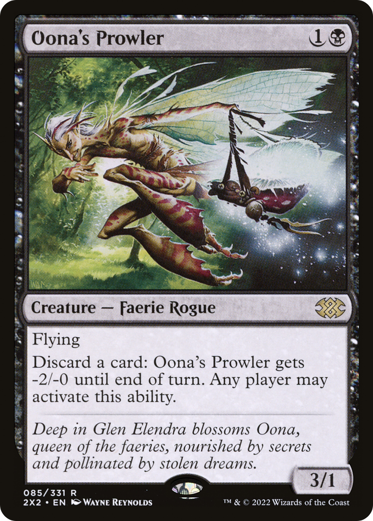 Oona's Prowler (2X2-085) - Double Masters 2022 Foil