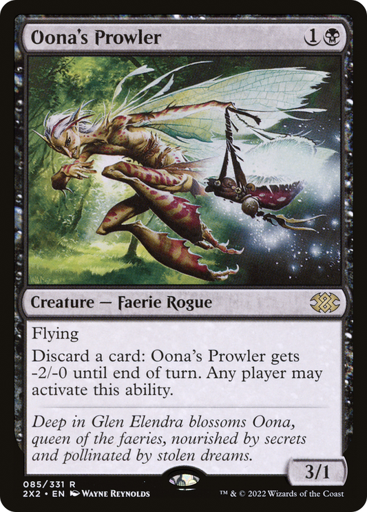 Oona's Prowler (2X2-085) - Double Masters 2022 Foil