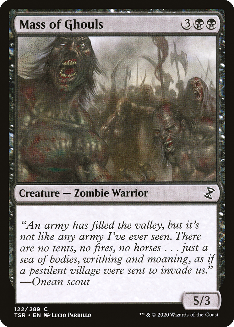 Mass of Ghouls (TSR-122) - Time Spiral Remastered Foil