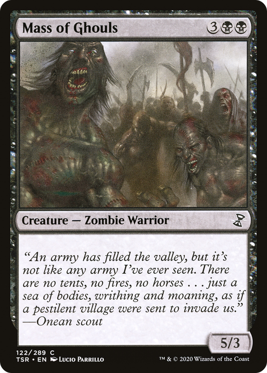 Mass of Ghouls (TSR-122) - Time Spiral Remastered Foil