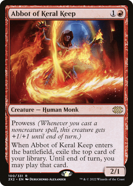 Abbot of Keral Keep (2X2-100) - Double Masters 2022