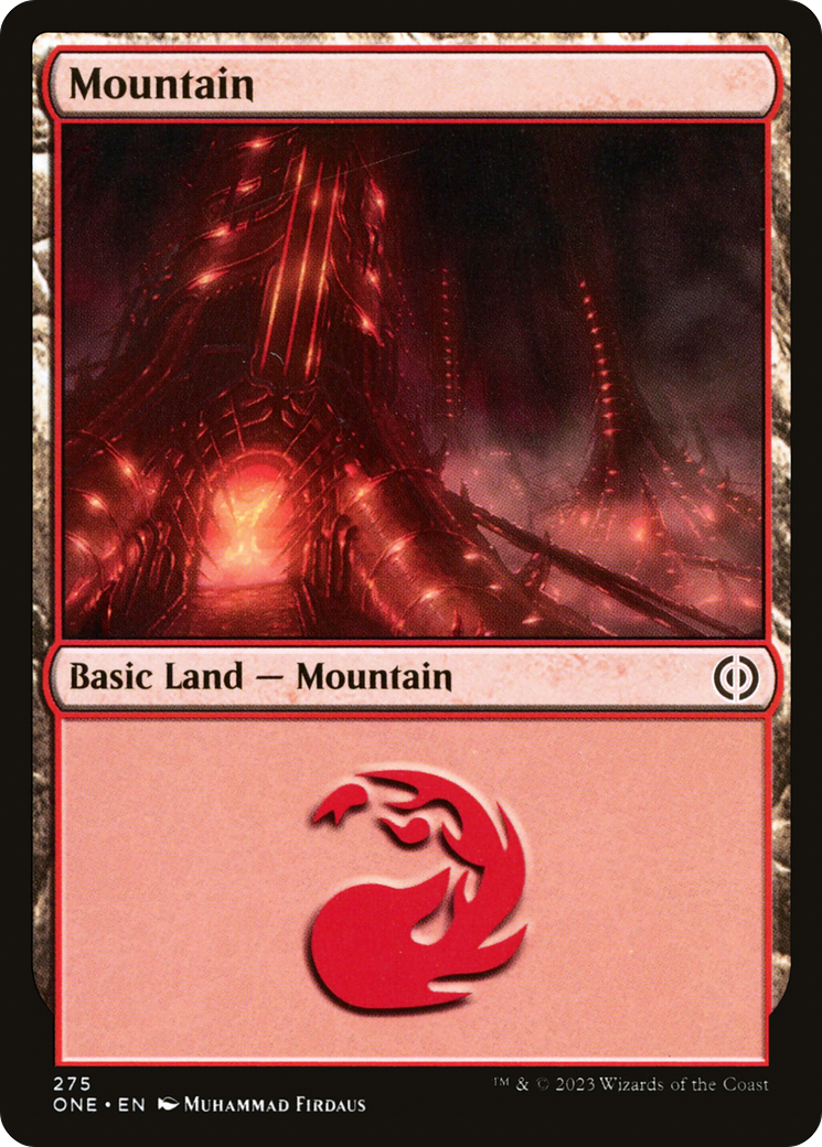 Mountain (ONE-275) - Phyrexia: All Will Be One