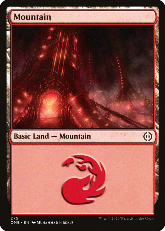 Mountain (ONE-275) - Phyrexia: All Will Be One