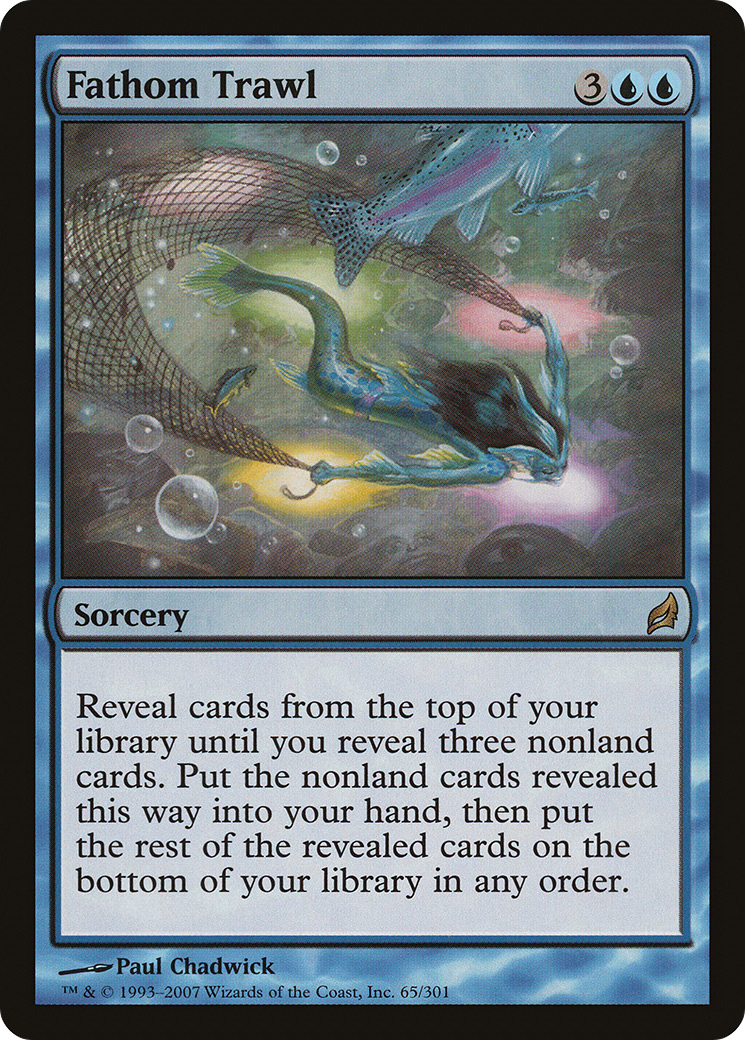 Fathom Trawl (LRW-065) - Lorwyn Foil