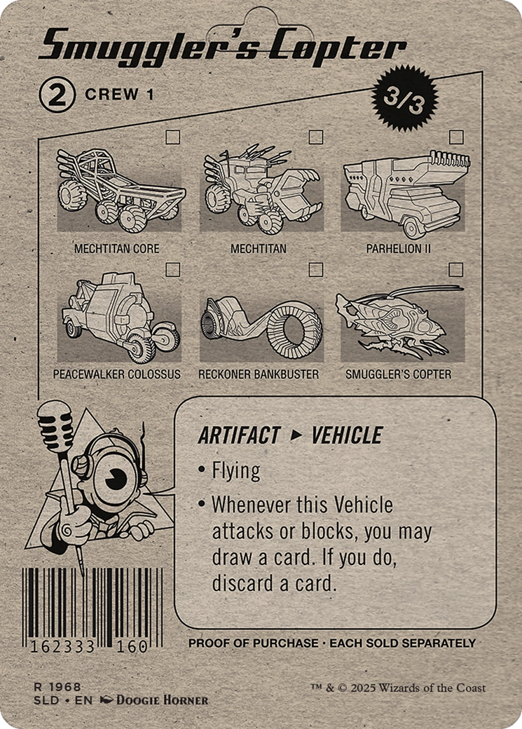 Smuggler's Copter // Smuggler's Copter (SLD-1968) - Secret Lair Drop Foil
