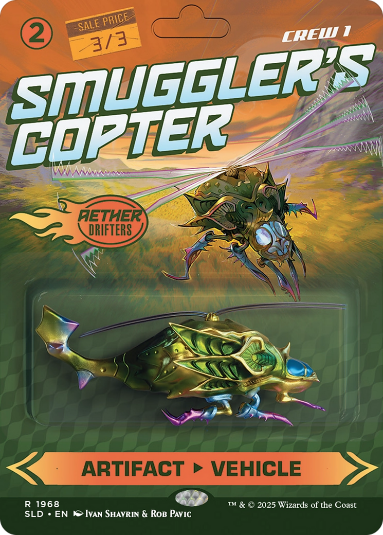 Smuggler's Copter // Smuggler's Copter (SLD-1968) - Secret Lair Drop
