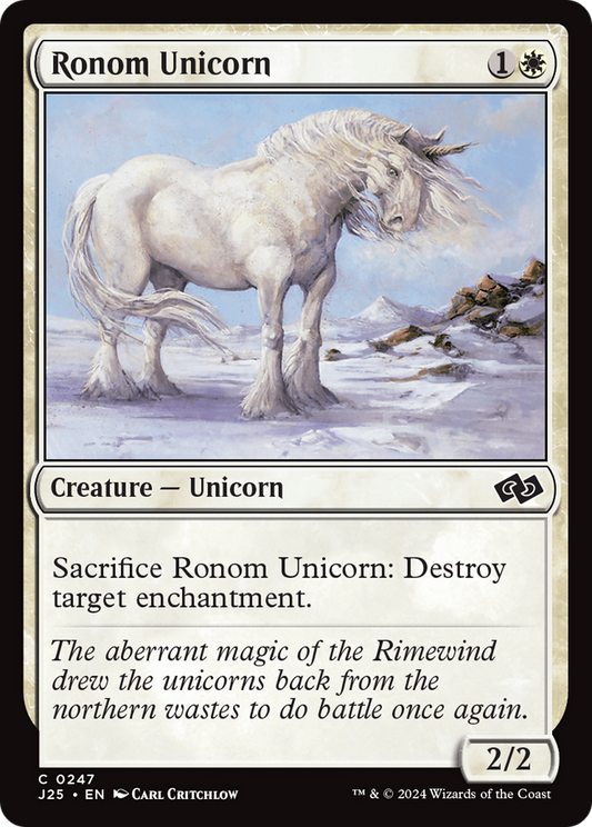 Ronom Unicorn (J25-247) - Foundations Jumpstart