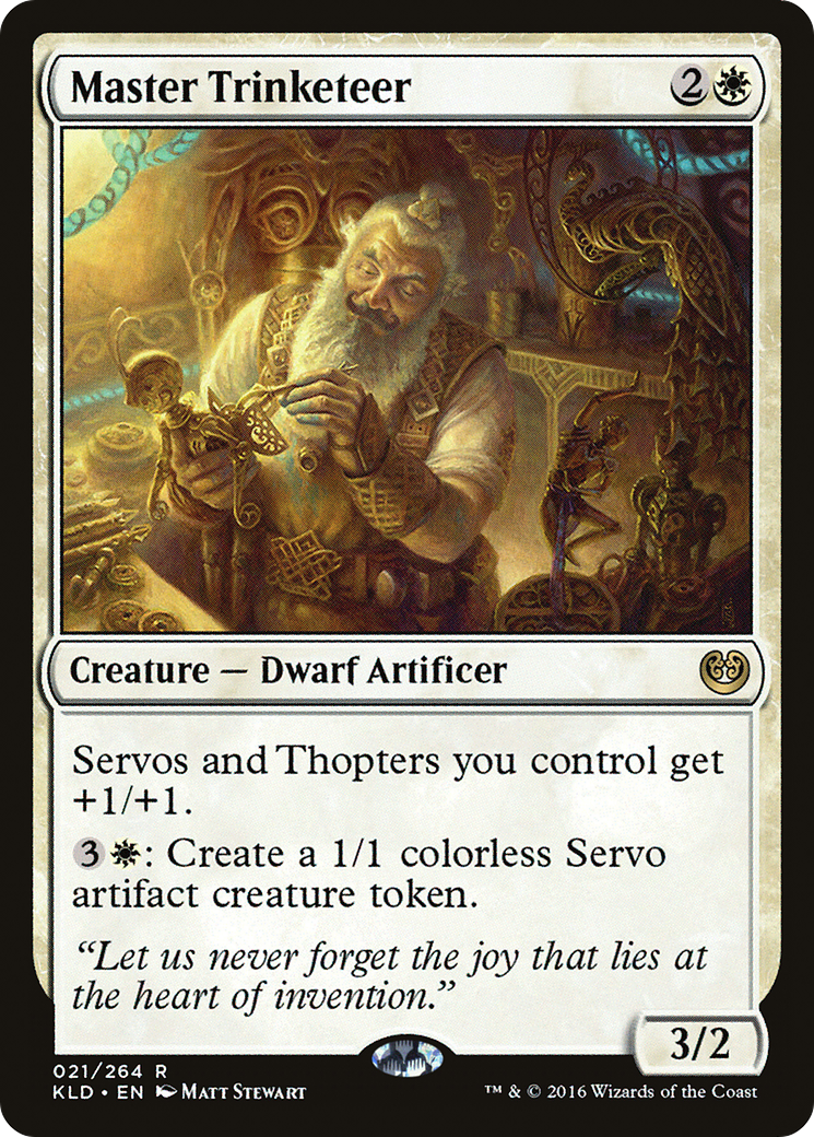 Master Trinketeer  (KLD-021) - Kaladesh Foil