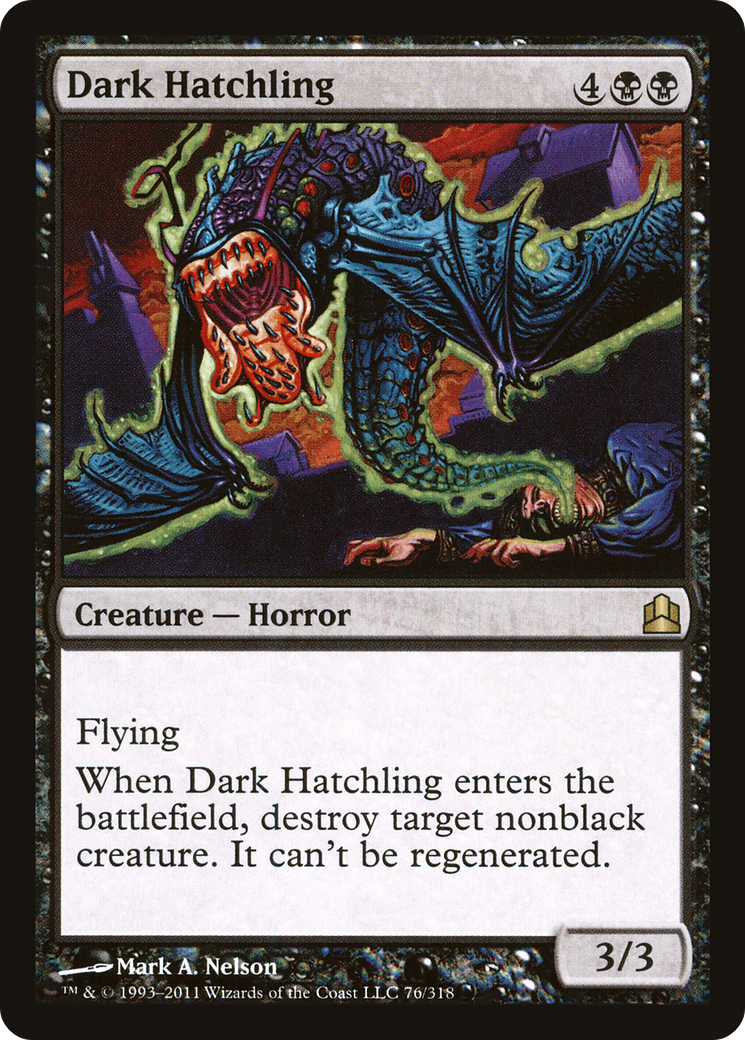 Dark Hatchling (CMD-076) - Commander 2011