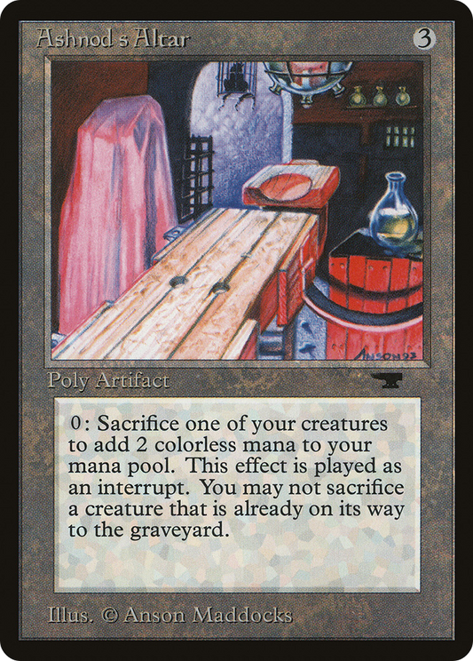 Ashnod's Altar (ATQ-038) - Antiquities