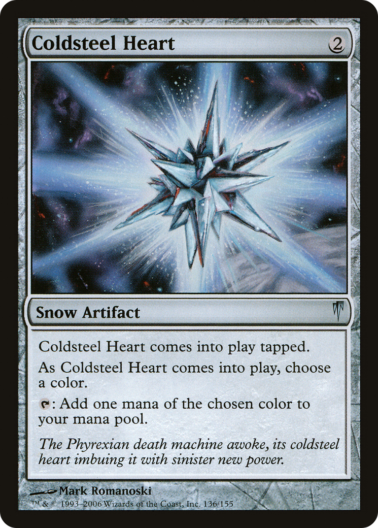 Coldsteel Heart (CSP-136) - Coldsnap Foil