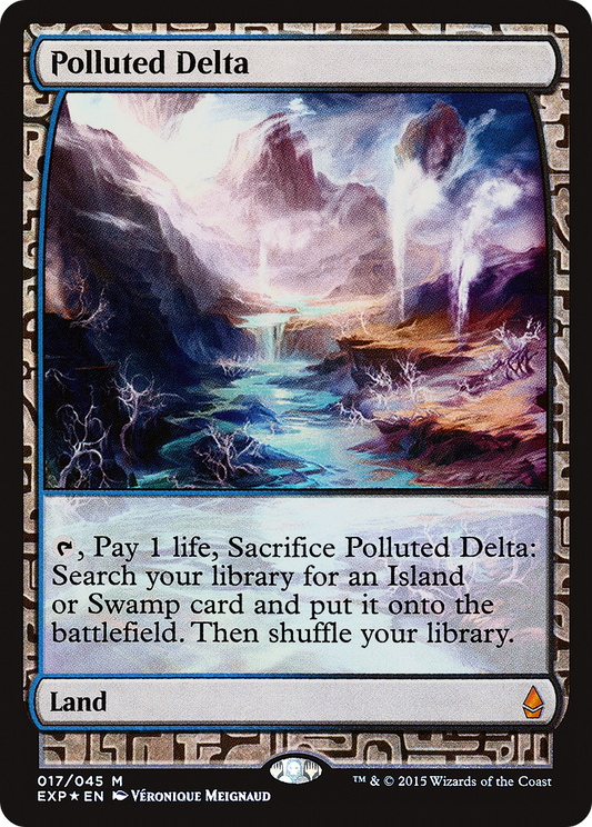 Polluted Delta (EXP-017) - Zendikar Expeditions Foil