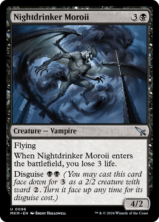 Nightdrinker Moroii (MKM-096) - Murders at Karlov Manor Foil