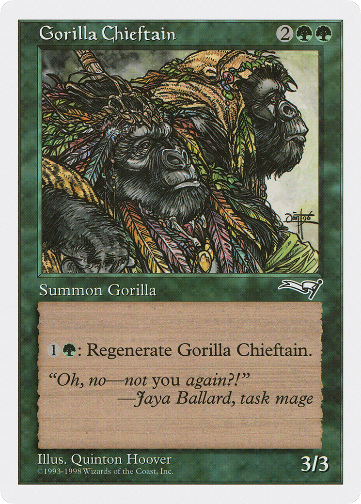 Gorilla Chieftain (ATH-057) - Anthologies