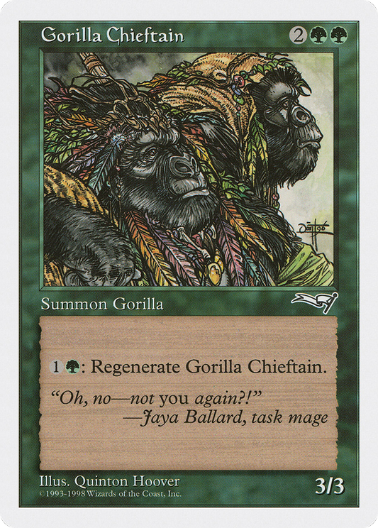 Gorilla Chieftain (ATH-057) - Anthologies