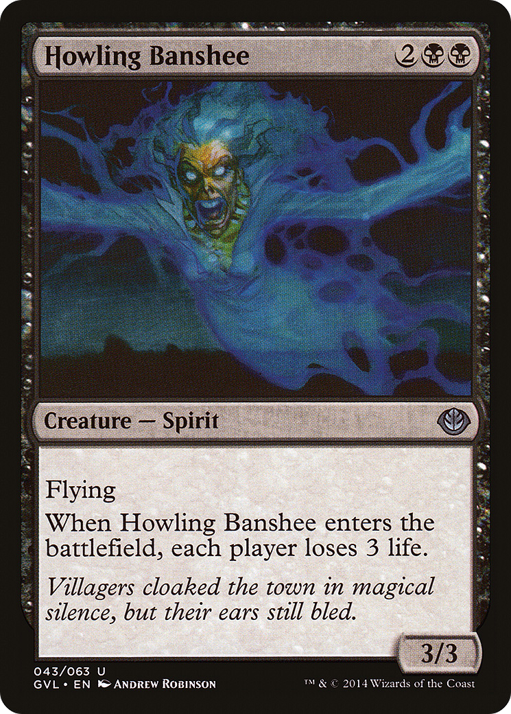 Howling Banshee (GVL-043) - Duel Decks Anthology: Garruk vs. Liliana