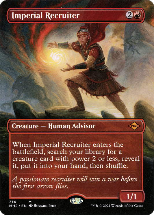 Imperial Recruiter (MH2-314) - Modern Horizons 2 (Borderless) Foil