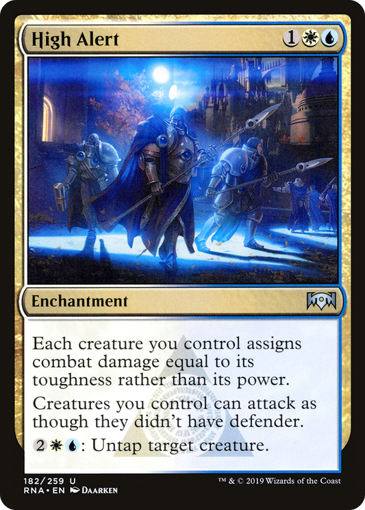 High Alert (RNA-182) - Ravnica Allegiance Foil