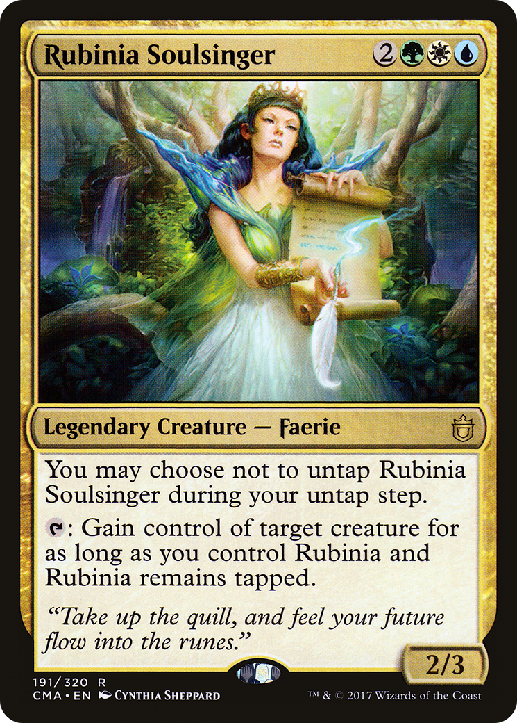 Rubinia Soulsinger (CMA-191) - Commander Anthology